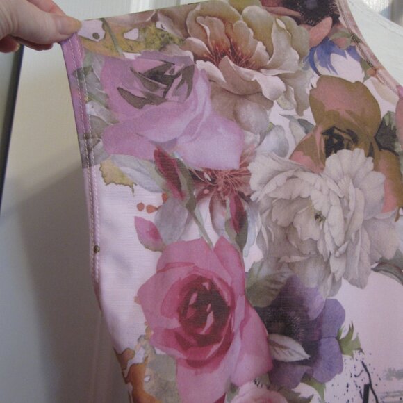 Joy Usa Paris Print Top Sz XL - Picture 3 of 6